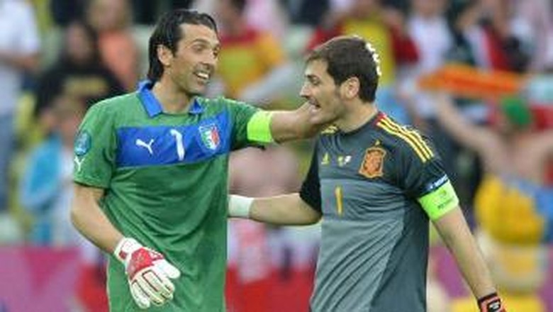 Casillas Mengenang Salah Satu Duelnya dengan Buffon