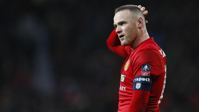 Britain Football Soccer - Manchester United v Wigan Athletic - FA Cup Fourth Round - Old Trafford - 29/1/17 Manchester Uniteds Wayne Rooney  Action Images via Reuters / Jason Cairnduff Livepic EDITORIAL USE ONLY. No use with unauthorized audio, video, data, fixture lists, club/league logos or 