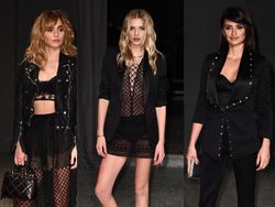 Sexy in Black ! Suki Waterhouse, Lily Donaldson dan Penelope Cruz