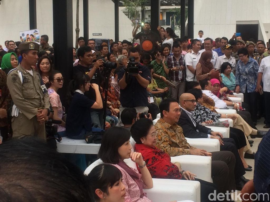 Ahok dan Megawati Hadiri Peresmian RPTRA Kalijodo
