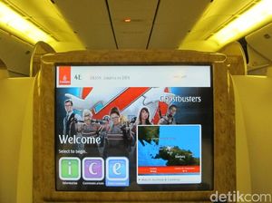 Emirates Lagi-lagi Juara, Maskapai dengan Hiburan Terbaik Emirates Lagi-lagi Juara, Maskapai dengan Hiburan Terbaik