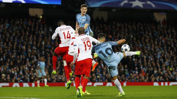 Hujan Gol di Etihad, City Kalahkan Monaco 5-3