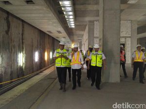Tinjau Pengeboran MRT, Menhub: Sejauh Ini Tidak Ada Kekurangan