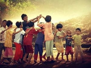 Potret Asyiknya Permainan Tradisional Sebelum Era Teknologi