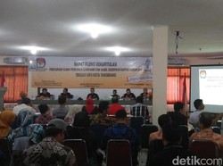 Saksi Rano-Embay Walk Out dari Pleno KPU Kota Tangerang