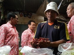 Cabai Impor di Kota Mojokerto Dirazia Disperindag