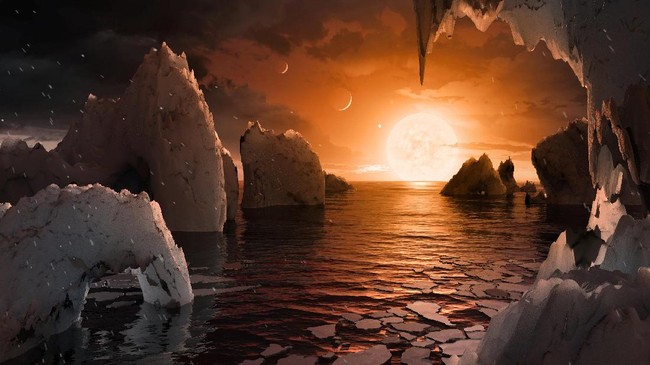 Ditemukan 7 Planet Seukuran Bumi di Luar Tata Surya! Ditemukan 7 Planet Seukuran Bumi di Luar Tata Surya!