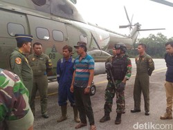 TNI AU Tangkap 2 Pelaku Diduga Pembakar Lahan di Riau
