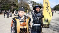 Bertemu Samurai di Kastel Nagoya Jepang