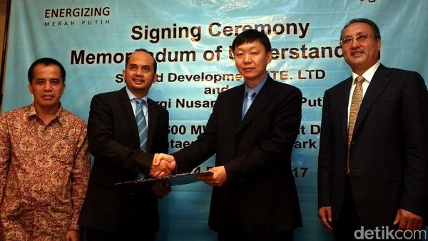 Kerja Sama Pengembangan Ketersediaan Energi, LNG dan Listrik
