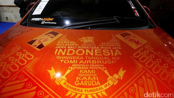 Modifikasi Datsun Go Bergaya Nasionalisme