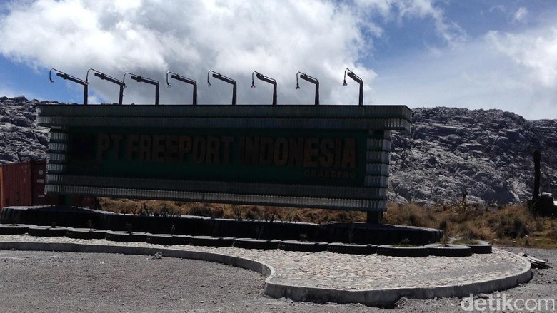 Ini Tambang Emas Grasberg Milik Freeport yang Legendaris