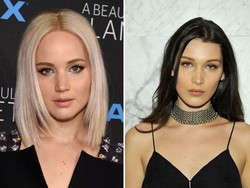 Kemiripan Wajah Jennifer Lawrence dan Bella Hadid, Siapa Lebih Cantik?