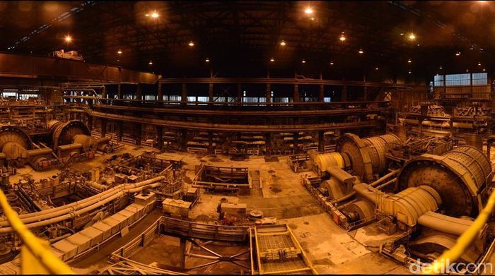Tambang Freeport Kegiatan operasional penambangan PT Freeport Indonesia di Papua. Dok. Freeport Indonesia