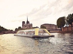 Keren! Kapal di Paris Ini Bergerak dengan Alat Fitness