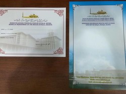 Ini Lembaran yang akan Diisi Raja Salman Usai Salat di Istiqlal