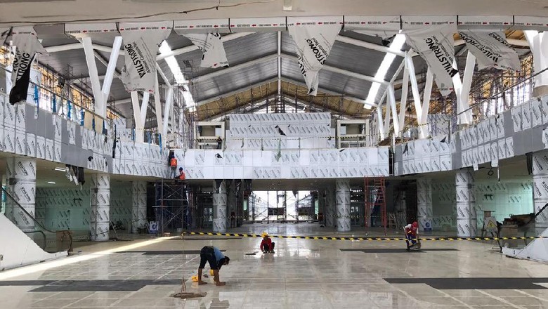 Penampakan Terkini Stasiun Kereta Bandara Soekarno-Hatta