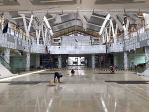 Penampakan Terkini Stasiun Kereta Bandara Soekarno-Hatta