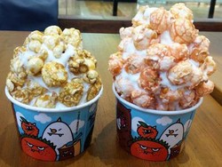 Es Krim Lembut Bertabur Popcorn Renyah Bisa Dinikmati di 5 Gerai Ini