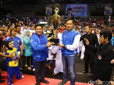 Agus Yudhoyono Buka Turnamen Karate SBY Cup