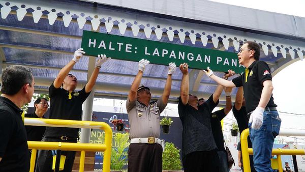 Astra Percantik 600 Halte di 60 Kota di Indonesia