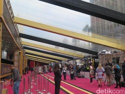 Antisipasi Cuaca, Panitia Pasang Atap Buatan di Karpet Merah Oscar 2017