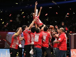 Menangi Laga Vs Djarum, Musica Champions Juara Superliga Badminton 2017