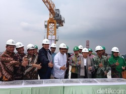 Hadiri Topping Off RSI Surabaya, CT: RSI Punya Potensi Berkembang