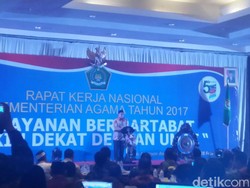 Gelar Rakernas, Menag: Kita Tidak Ingin Agama Dibajak