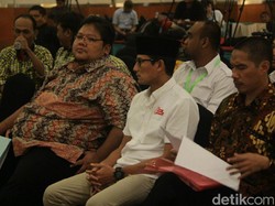 Hadiri Rapat Pleno Pilgub DKI, Sandiaga Apresiasi Kerja KPUD
