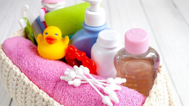 Produk perawatan kulit bayi