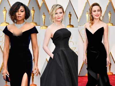 Hot In Black! Balutan Busana Hitam Nan Seksi di Oscar 2017