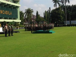 Kodam Jaya Gelar Apel Bersama Serah-Terima Jabatan Pangdam Jaya
