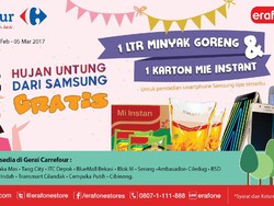 Beli Smartphone Gratis Minyak dan Mi di TransHello Transmart