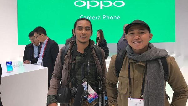 Mengintip persiapan booth OPPO di MWC
