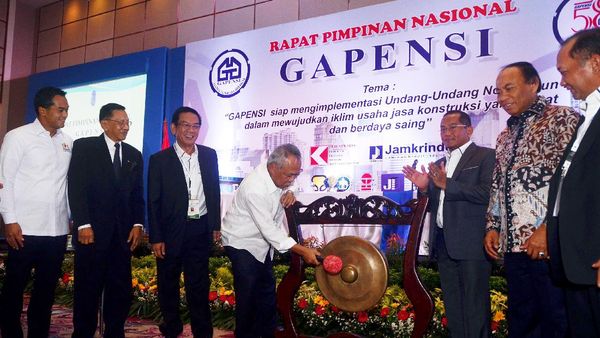 Ultah ke-58, Gapensi Gelar Rapimnas