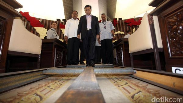 Ketua DPR Tinjau Persiapan Kedatangan Raja Salman