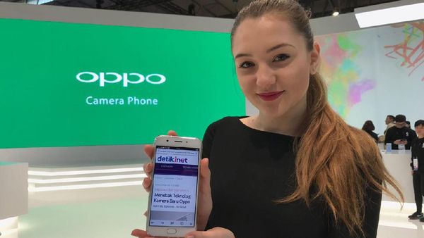 Mengintip persiapan booth OPPO di MWC
