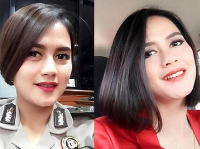 Ismi Aisyah, Polwan Cantik yang Jadi Sorotan