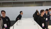 Mengintip persiapan booth OPPO di MWC
