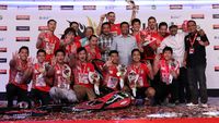 Musica Champions Juara Superliga Badminton 2017