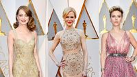 Pesona Para Aktris Cantik di Red Carpet Oscar 2017 (2)