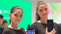 Mengintip persiapan booth OPPO di MWC