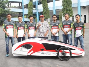 Mobil Hemat Energi Karya Mahasiswa Yogyakarta Berlaga di Singapura Mobil Hemat Energi Karya Mahasiswa Yogyakarta Berlaga di Singapura