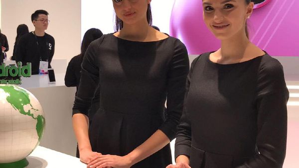 Mengintip persiapan booth OPPO di MWC