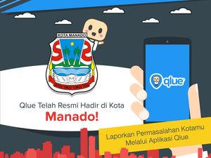 Qlue Mulai Terima Keluhan Warga Manado