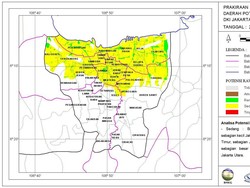 BMKG Petakan Wilayah Jakarta yang Berpotensi Banjir Hari Ini