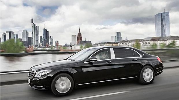 mercedes maybach s600 guard. (Screenshoot)