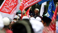 Massa Pro dan Kontra Ahok di Sidang ke-12