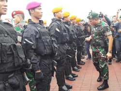 TNI Apel Gelar Pasukan untuk Persiapan Pengamanan Raja Salman